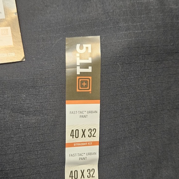 5.11 Tactical Mens Straight Fit FastTac Urban Black Ripstop 74461 Men's Sz 40x32 - Picture 5 of 7